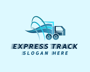 Fast Truck Logistics logo design