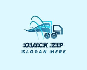 Fast Truck Logistics logo design