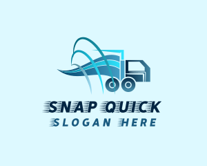 Fast Truck Logistics logo design