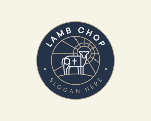 Lamb Church Ministry logo design