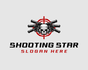 Skull Shooting Pistol logo