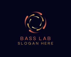 Swirl Tech Laboratory logo design