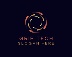 Swirl Tech Laboratory logo design