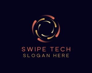 Swirl Tech Laboratory logo design