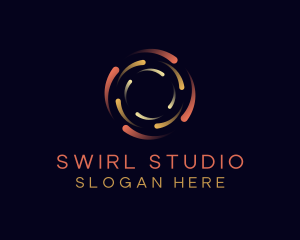 Swirl Tech Laboratory logo design