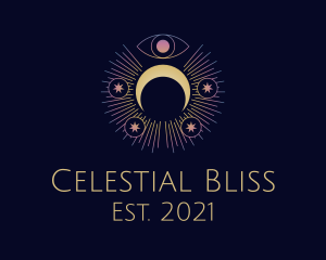 Celestial Bodies Atrology logo design