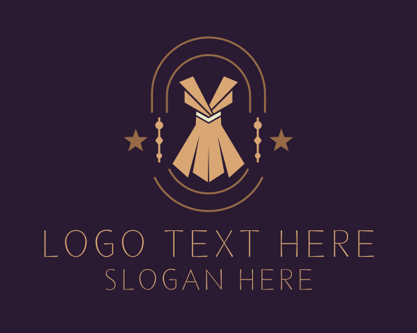 Dress logo example 2