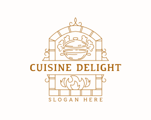 Oven Pot Restaurant logo design