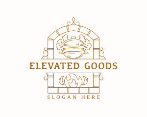 Oven Pot Restaurant logo design