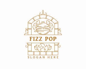 Oven Pot Restaurant logo design