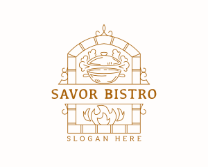 Oven Pot Restaurant logo design