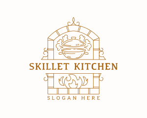 Oven Pot Restaurant logo design