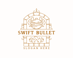 Oven Pot Restaurant logo design