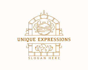 Oven Pot Restaurant logo design