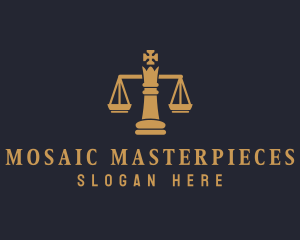 Law Justice Scale  logo design