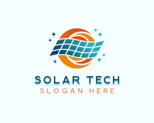Sustainable Solar Panel logo