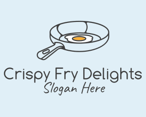 Egg Frying Pan logo design