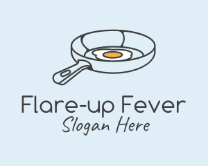 Egg Frying Pan logo design