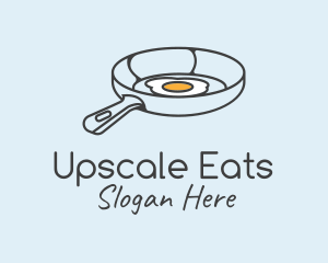 Egg Frying Pan logo design