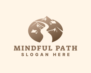 Mountain Village Road logo design