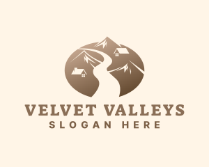 Mountain Village Road logo design