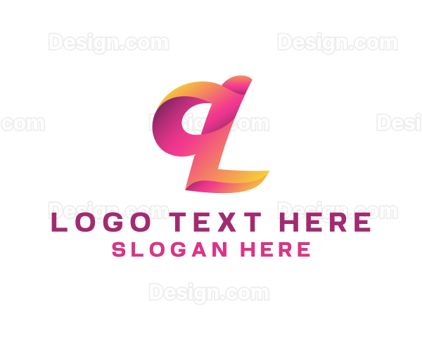 Creative Feminine Letter L, Logo