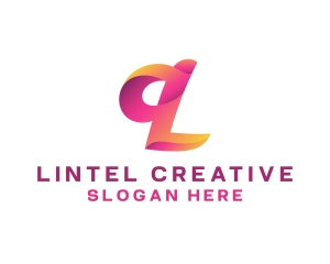 Creative Feminine Letter L, logo design