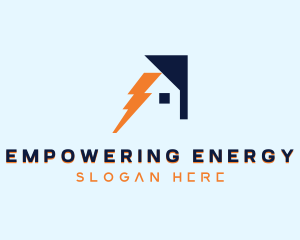 Lightning Power House  logo design