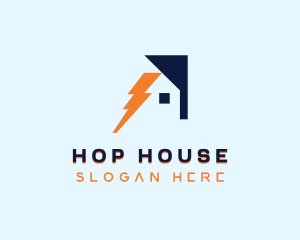 Lightning Power House  logo design