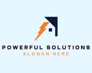 Lightning Power House  logo design