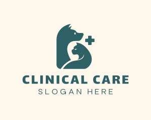 Animal Pet Care Clinic logo design