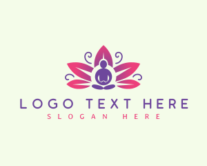 Flower Yoga Zen logo