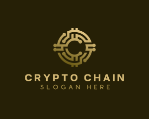 Fintech Crypto Digital logo design