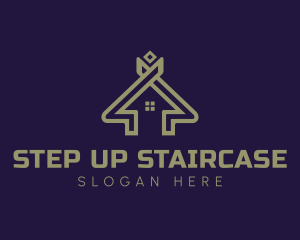 Up Arrow House logo design