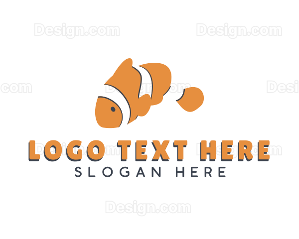 Marine Aquatic Fish Logo