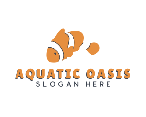 Marine Aquatic Fish logo design