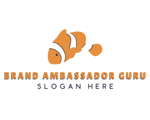 Marine Aquatic Fish logo design