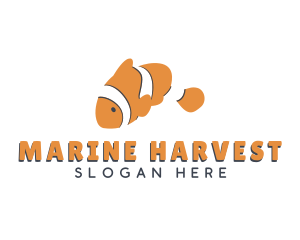 Marine Aquatic Fish logo design