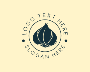 Herb Garlic Spice Logo