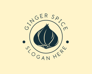 Herb Garlic Spice logo design