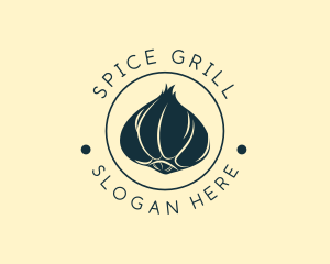 Herb Garlic Spice logo design