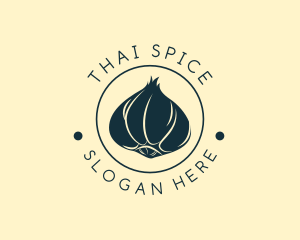 Herb Garlic Spice logo design