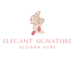 Elegant Jewelry Style logo design