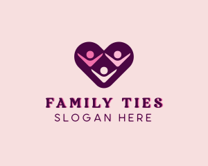 Heart Family Care logo design