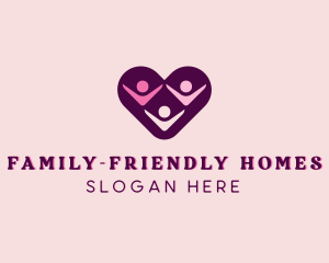 Heart Family Care logo design