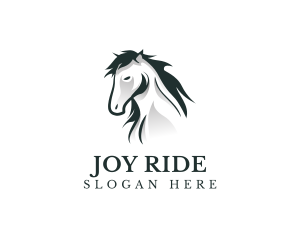 Elegant Horse Wildlife logo design