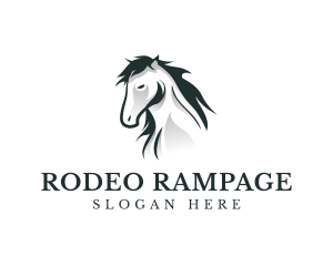 Elegant Horse Wildlife logo design