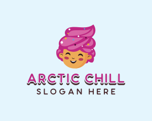 Ice Cream Sundae Dessert logo