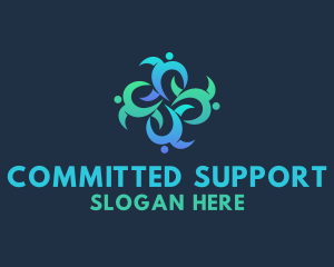 Community Support Group logo design