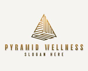 Creative Architect Pyramid logo design